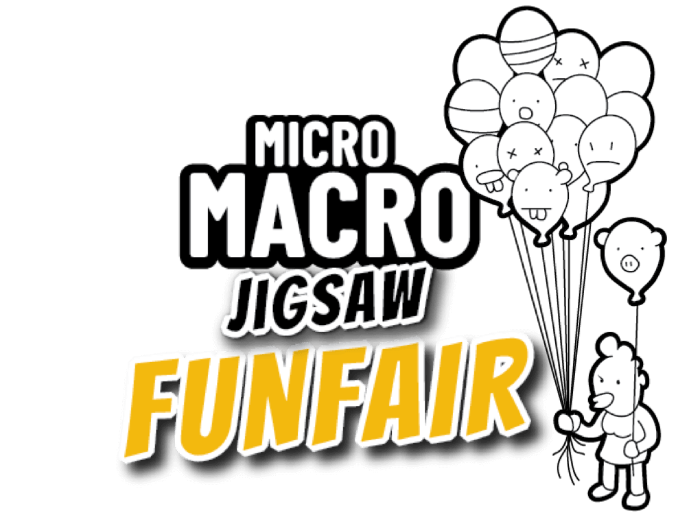 Logo Schriftzug: MicroMacro Puzzle